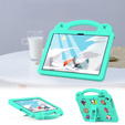 Children's case for Lenovo Tab M10 10.1 Gen 3 TB-328FU/TB-328XU, Cute Patterns, with stand, green