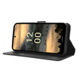 Flip case for Nokia Nokia XR21, Wallet Smart Magnet, black
