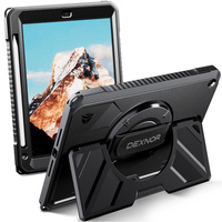 Dexnor 360° case with strap and stylus holder for iPad 10.2" 2021/2020/2019 (9th/8th/7th gen.)