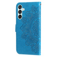 Flip case for Samsung Galaxy M15 5G, Mandala, blue