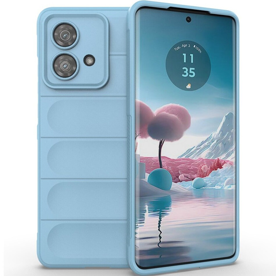 Case for Motorola Edge 40 Neo, Gaming Shockproof, blue