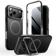 Supcase case for iPhone 17 Pro Max, IBLSN Ares Fip Magsafe, Black