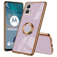 Case for Motorola Moto G53 5G, Electro Ring, purple