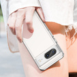 Case for Google Pixel 8, Fusion Hybrid, with camera protection, transparent