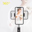 Selfie Stick Coco P-04 with tripod function and Bluetooth remote control, for smartphones from 6.5 cm to 9.5 cm wide