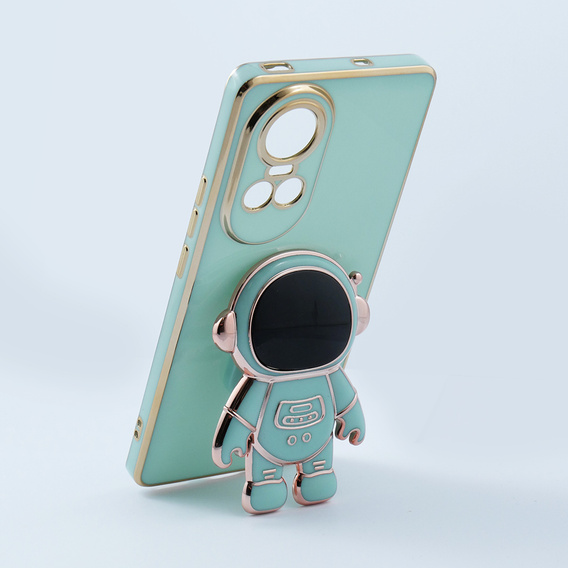 Case for Oppo Reno 10 / 10 Pro, Astronaut, green