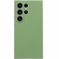 Case for Samsung Galaxy S24 Ultra, Silicone Lite, green