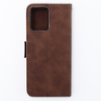 Flip case for Motorola Moto G54 5G, Card Slot, brown