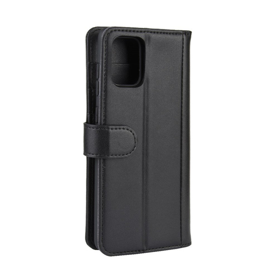 Flip case for Samsung Galaxy A51, Leather Flexi Book, black