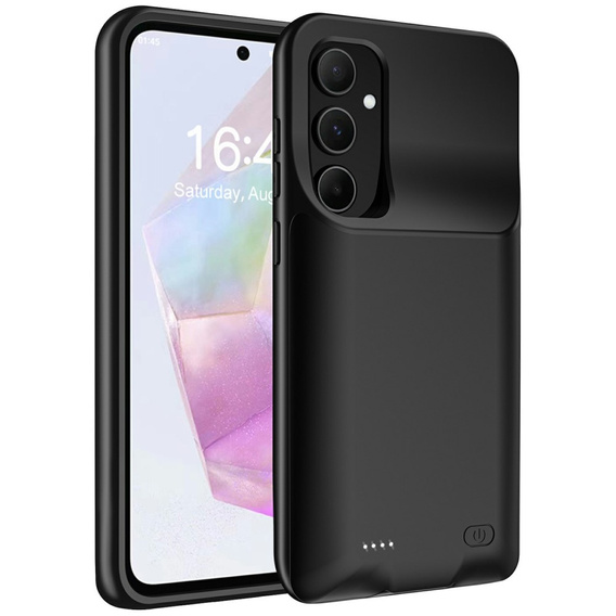 Case with 10000mAh Battery for Samsung Galaxy A34 5G, black