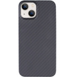 Case for iPhone 13, Aramid Fiber Cover, black