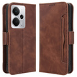 Flip case for Realme 14 5G / Realme 14T 5G, Card Slot, brown