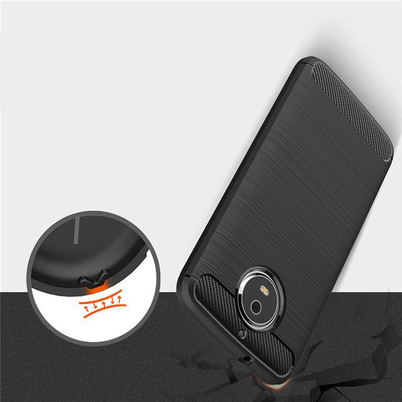Case for Motorola Moto G5S, Carbon, black