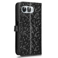 Flip case for T Phone 3 5G, Wallet Rhombus, black