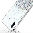 Case for Xiaomi Redmi 9A, Glittery, transparent