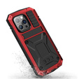 Case for iPhone 14 Pro Max, R-JUST, armoured, red