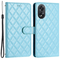 Flip case for Oppo A38 4G / Oppo A18 4G, Wallet, BINFEN COLOR, blue