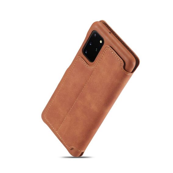 Flip case for Samsung Galaxy S20 FE, LC.IMEEKE, brown
