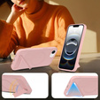 Case for iPhone 16E, Kickstand Matt Case, for MagSafe, pink