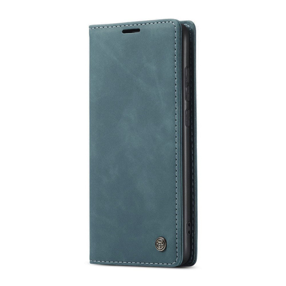 CASEME case for Xiaomi Redmi Note 8 Pro, Leather Wallet Case, turquoise