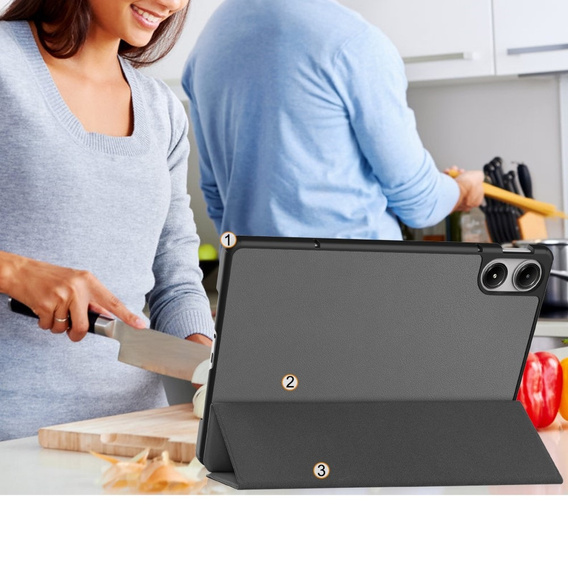 Case for Xiaomi Redmi Pad Pro / Xiaomi Poco Pad, Smartcase, grey