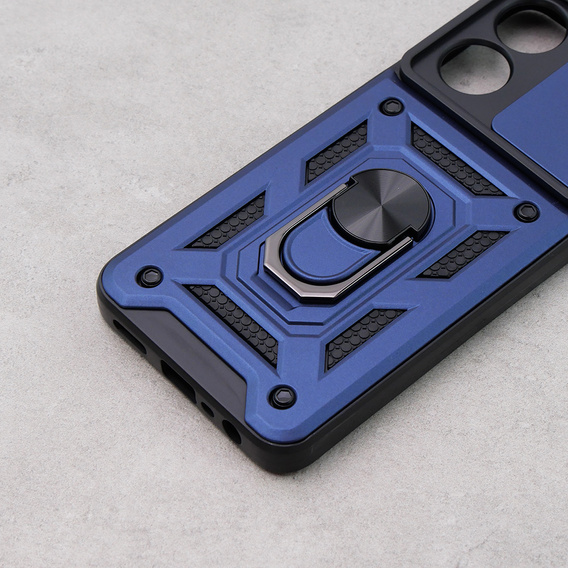 Case for Oppo A78 4G, CamShield Slide, blue
