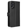 Flip case for Oppo A38 4G / Oppo A18 4G, Wallet Smart Magnet, black