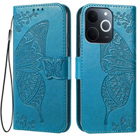 Flip case for Realme Note 70T 4G, Butterfly, blue
