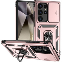 Case for Samsung Galaxy S24 Ultra, CamShield Slide, pink rose gold