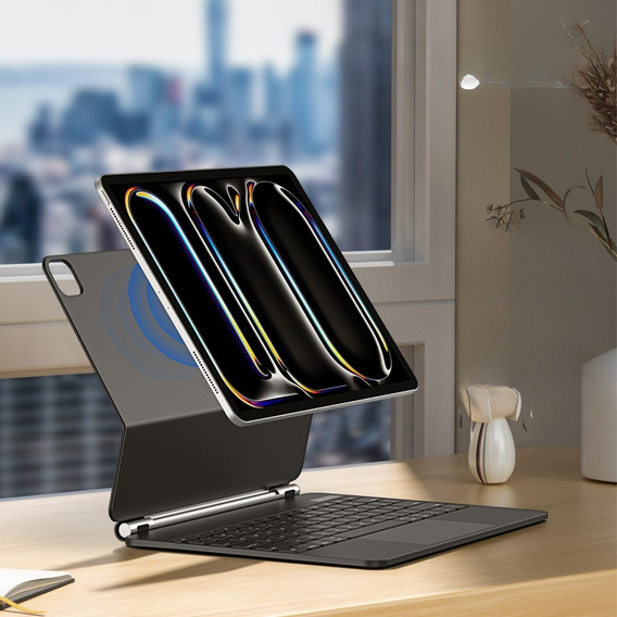 Keyboard case for Apple iPad Pro 13" 7th gen 2024, Dux Ducis MK Series, black