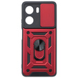 Case for Xiaomi Redmi 13C / Poco C65, CamShield Slide, red