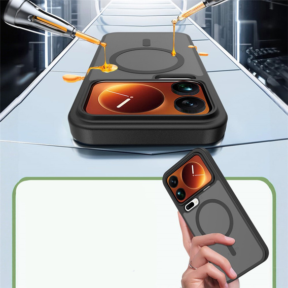 Fusion Hybrid Case for MagSafe for Xiaomi 17 Pro Max, black