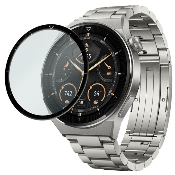 2x ERBORD Hybrid Glass for Huawei Watch GT 3 Pro 46mm