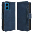 Flip case for Motorola Moto G24 / G24 Power / G04, Card Slot, blue