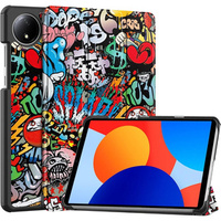 Case for Xiaomi Redmi Pad SE 8.7, Smartcase, graffiti