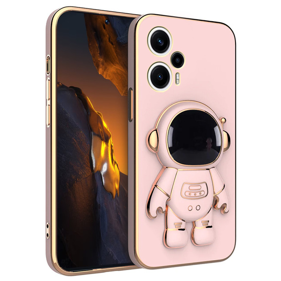 Case for Xiaomi Poco F5, Astronaut, pink