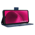 Flip case for T Phone 3 5G, Card Slot, dark blue