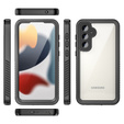 IP68 Waterproof Case for Samsung Galaxy S23 FE, Redpepper, black
