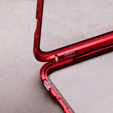 Case for iPhone 11, Magnetic Dual Glass, red