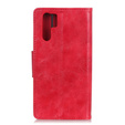 Flip case for Huawei P30 Pro, Split Leather Wallet, red
