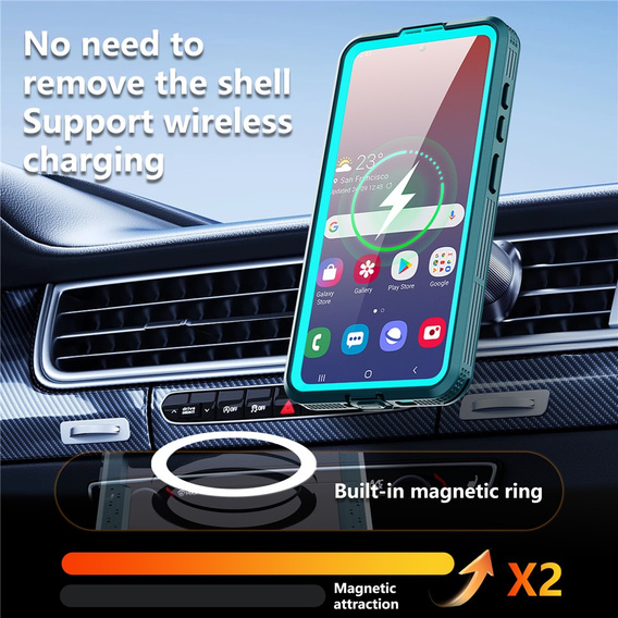 REDPEPPER waterproof case for Samsung Galaxy S26, blue