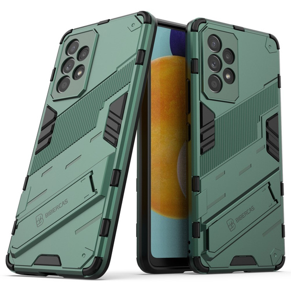Case for Samsung Galaxy A53 5G, Military kickstand, blue