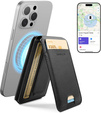 Magnetic wallet with location, NFC and cradle for iPhone 16 Pro