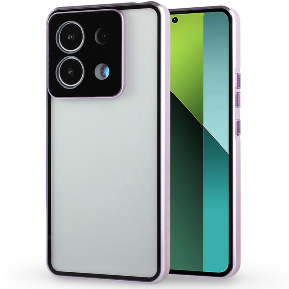 Case for Xiaomi Redmi Note 13 Pro 5G, Magnetic Dual Glass, purple