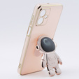 Case for Motorola Moto G54 5G, Astronaut, pink rose gold