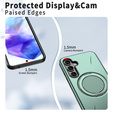 MagSafe case with stand for Samsung Galaxy A57 5G, green