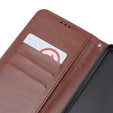 Flip case for Oppo A38 4G / Oppo A18 4G, Crazy Horse Wallet, brown