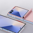 Case Dux Ducis for Samsung Galaxy Z Flip7 5G, Bril, pink