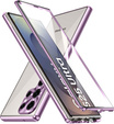 Case for Samsung Galaxy S25 Ultra, Magnetic Dual Glass, purple