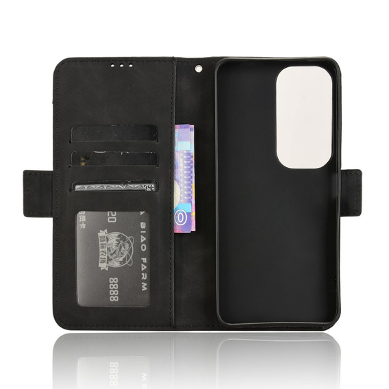 Flip case for Vivo Y19s, Card Slot, black